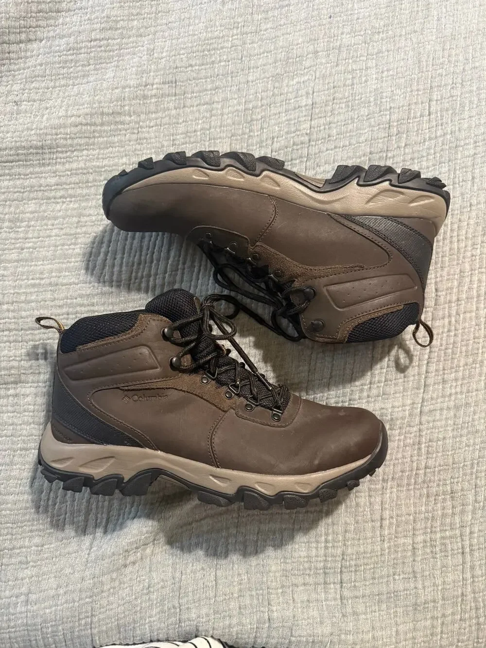 Columbia Men’s Boots Newton Ridge Plus II Waterproof Hiking Leather NWOT Size 11